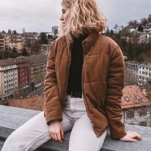 Brandy Brown Macy Puffer Jacket 